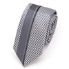 Mens Ties Luxurious Slim Necktie Stripe Tie for Men Business Wedding