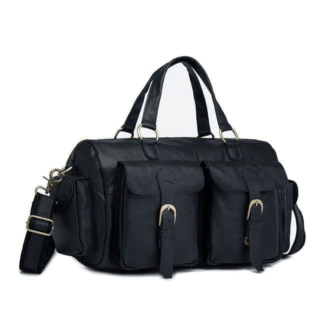 Men Origianl Leather Designer Travel Business Briefcase Heavy Duty Computer Laptop Bag Attache Portfolio Tote Messenger Bag 1097
