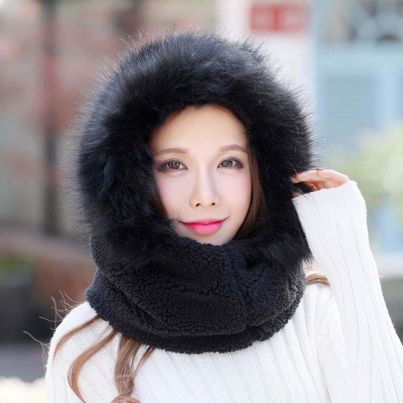 Kagenmo Sweet Winter Hat Full Protection High Latitude Cold Area Female Hat Double Thick Velvet Cap