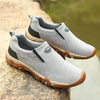 SHANTA 2019 New Men Shoes Genuine Leather Loafers Breathable Spring Autumn Casual Shoes Outdoor Non Slip Men Sneakers