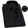 summer large size big Dress shirts wedding men office shirt short sleeve formal business plus 10XL 5XL 9XL 10XL 12XL 54 56 58 60