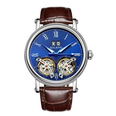AILANG top brand Expensive Double Tourbillon Switzerland Watches AILANG Original Top Luxury Men's Automatic Man Mechanical watch