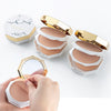 Best selling professional cosmetics marble turtle crack controloil makeup lasting concealer powder maquiagem profissional