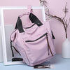 Fashion Nylon Waterproof Backpack Women Large Capacity Schoolbags Casual Solid Color Travel Laptop Backpack Teen Girls Bookbags