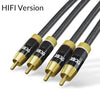 Unnlink HIFI 2RCA to 2 RCA RCA Cable OFC AV Audio Cable 1m 2m 3m 5m 8m 10m For TV DVD Amplifier Subwoofer Soundbar Speaker Wire - Surprise store