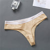 Sexy Women Thong Cotton Panties Fashion Letter G-String Women Underwear Underpants Female Lingerie Briefs Ladies Panties M-XL