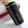380ml/510ml Stainless Steel Coffee Thermos Mug Portable Car Vacuum Flasks Travel Thermo Cup