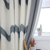 [byetee] Modern Striped Mosaic Window Curtain Bedroom Balcony Curtain Blackout Curtains For Living Room Cortina Cortinas