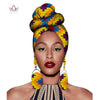 African Headtie Print Headwrap Ankara Wax Fabric 100% Pure Cotton Scarf Kente Scarves Dashiki Printing For Women Lady New Wyb56 - Surprise store