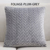 45x45cm Plush Pillow Case Brief Sofa Office Car Decorative Cushion Covers Back Cushion Comfortable Not Vacuuming Pillow Cover