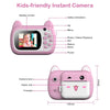 Child Instant Print Camera Instant Print Camera 2.4 LCD Screen Toy Gifts Komery Digital Camera Photo Video Recorder