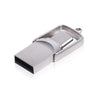Mini metal USB Flash Drive 128GB Type C Ultra Dual Memory Stick Thumb Pen Drive 64GB Creative Gift for Business USB Flash Drives