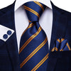 Hi-Tie Green Paisley Ties for Men Hanky Cufflinks Set New Designer Fashion Style Cravat For Men's Tie Wedding Party Dropshipping - Surprise store