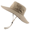 CAMOLAND Waterproof Bucket Hat For Men Summer UPF50+ Sun Hat Women Wide Brim Panama Beach Hats Outdoor Hiking Fishing Boonie Cap