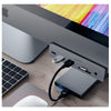 Hagibis Type-c Hub USB 3.0 HUB Clamp Design Aluminum Type-c to HDMI Alloy Clip-Type SD/TF Card reader Audio Port for Apple iMac - Surprise store