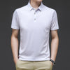 New Summer Short Sleeve Polo Shirt Classic Solid Color Casual Tee Shirts Homme Slim Fit Tops Men Clothing T1026