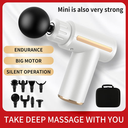 Health Manager Massage Gun Deep Tissue Percussion Muscle Massager For Pain Relief Fascia Gun Electric Body Massager