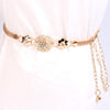 Fashion Simple Chain Belt Women Lady High Waist Gold Belts Waistband For Party Jewelry Dress Metal Chain Belt
