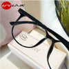 UVLAIK Transparent Computer Glasses Frame Women Men Anti Blue Light Round Eyewear Blocking Glasses Optical Spectacle Eyeglass