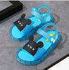 2021 NEW Boy Children LED Kids Baby Girl Light Up Luminous Sandals With Light Slippers Outdoor Shoes in Summer Bear Design