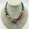 Dandie Hot-Selling Braided Knot Design Short Necklace Ethnic Characteristic Earrings Ladies Fashion Jewelry Chic Style