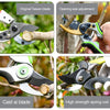 DTBD Garden Pruning Shears Secateurs Tools Fruit Tree Pruning Scissors Bonsai Branch Pruners Gardening Secateurs Trimmer Tools