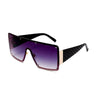 Fashion Oversized Frame Sunglasses Female 2020 Brand Designer Gradient Color Sunglasses Trend Men's Accessories Sunglasses UV400 - Surprise store