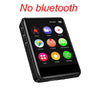 X62 MP3 Player Bluetooth 5.0 Metal Touch Screen 2.4 inch Built-in Speaker 16GB with E-book FM Radio Voice Recording Video Player
