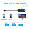 Type C & Micro USB To HDMI 1080P HD Audio Video Cable For HDTV Converter Adapters For TV PC Laptop Phone Tablet - Surprise store
