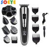 Kemei Electric Shaver facial body shaving machine Trimmer For Men Beard Razor grooming set nose and ear trimmer barber mower
