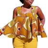 2019 new summer sexy fashion style african women printing plus size t-shirt S-XXL