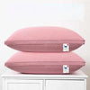 Chinese Natural Cotton Single Pillow 100% Polyester Fiber Orthopedic Neck Pillow Hotel Memory Pillow Healthy Sleep Stand 1PC