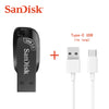 00% Original SanDisk USB 3.0 USB Flash Drive CZ410 32GB 64GB 128GB 256GB Pen Drive Memory Stick Black U Disk Mini Pendrive
