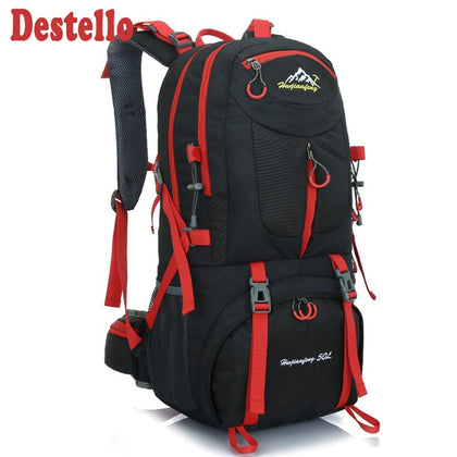 Hiking Backpack 50L Rucksacks Waterproof Backpack Men Outdoor Camping Backpack Gym Bags Travel Bag Women Large Sport Bags