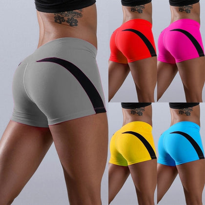 Women's High Waist Sports Shorts Workout Running Fitness Leggings Female Yoga Shorts Gym Yoga Leggings