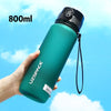 UZSPACE Sport Water Bottle 800ml 1000ml BPA Free Leakproof Reusable Tritan Bottle for Sport Fitness Lightweight Sustainable