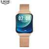 LIGE New Color Screen Smart Watch Women men Full Touch Fitness Tracker Blood Pressure Smart Clock Women Smartwatch for Xiaomi
