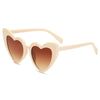 New Ladies Sunglasses Heart Sunglasses Women Trend Peach Heart Cute Sun Glasses Fashion Blue Pink Frame Lunette de soleil femme