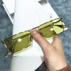 Vintage Narrow Small Sunglasses Women Luxury Brand Metal Frame Sun Glasses Rectangle Driving Eyeglasses Fishing Eyewear Men 2021