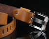 New Men's Belt Male Leather Pin Buckle Belts Men Alloy Buckle Casual Male Vintage Strap Male Leather Luxury Belts 110cm