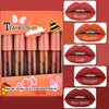 5pcs/set of waterproof lipstick gloss boxes sexy long lasting matte velvet non-stick non-fading lipstick lip makeup cosmetics
