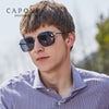 CAPONI Polarized Square Sunglasses Men Classic Brand Designer Eyewear Vintage Fashion Photochromic Sun Glasses Day Night BS8174