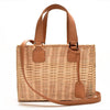 Famous brand women Bamboo straw rattan bag ladies hand leather bags 2020 fashion luxury messenger bags