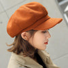 Pragmapism New Fashion Women Wool Cotton Blend Berets Winter Autumn Octagonal Caps Stylish Artist Painter Newsboy Hat Beret Hats - Surprise store