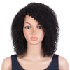 Trueme Short Kinky Curly Bob Wig Brazilan Human Hair Wigs For Black Women Ombre Highlight Pixie Cut Afro Kinky Curly Bob Wig