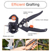 DTBD Garden Grafting Tool Suit Farming Pruning Shears Scissor Fruit Tree Vaccination Secateurs Pruning Garden Tool and Tape