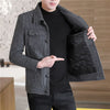 Men Wool Trench Coat Jacket Outwear Casual Slim Fit Thicker Jackets High Quality Steetwear Windbreaker