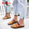 SHUJN Women's Summer Open Toe Comfy Sandals Soft Premium Orthopedic Low Heels Walking Sandals Drop Shipping Toe Corrector Cusion