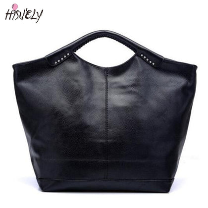2020 Fashion High Quality women bag New Hot Black Women handbag pu Rivet package large tote Famous designer Shoulder bag BAG5185