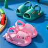 Xiaomi Shark Summer Children's Slippers for Kids Toddler Baby Outdoor EVA Cartoon Print Cute Flat Heels Beach Sandals
